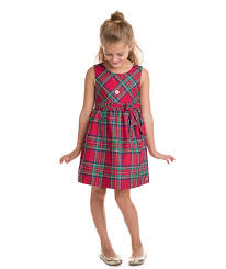 Vineyard Vines Girls Jolly Plaid Holiday Dress 2t 7 Girls Dress Shop Kids Christmas Outfits Everyday Dresses