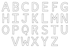 Lower case script letter u coloring page. Free Printable Alphabet Letters To Print Novocom Top