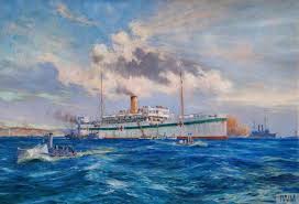 Image result for Hospital Ship Green 1918 Military