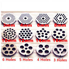 1pc 22 Type Manganese Steel Meat Grinder Plate 3mm 18mm Meat Cutting Plate Ebay