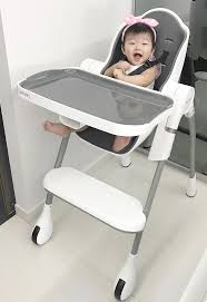 Cocoon High Chair Gray Slate Toddler Chair Baby High Chair High Chair