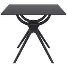 Yes ( table service credit). Hpl Cafe Restaurant Outdoor Square Dining Table Modern Stylish