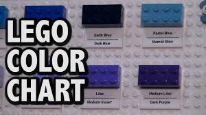 Lego Piece Color Chart Brickworld Chicago 2016