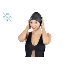Swim caps do not allow you to keep your hair dry. Silicone Swimcap For Long Hair Swimming Caps For Women Men Bathi Swim Elite