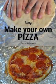 Easy Make Your Own Pizza Laugh With Us Blog Kids Pizza Recipes Kids Cooking Recipes Easy Homemade Pizza