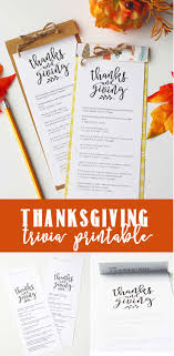 Try your hand at these trivia questions. Thanksgiving Trivia Game Free Printable Skip To My Lou