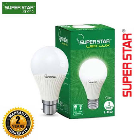 Super Star LEDLUX Eye Safe Bulb 3W