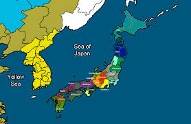 The warring states period (sengoku jidai) lasted for the century from 1467 to 1567 although the wars and confusion of the age were not finally ended until the creation of the tokugawa shogunate in 1603. Jungle Maps Map Of Japan During Sengoku Period