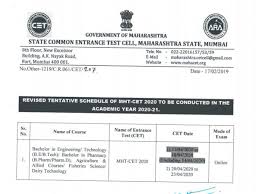 How to apply mht cet application form? Mht Cet 2020 Dates Revised Check New Dates Here Times Of India