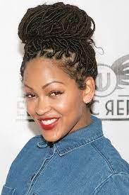Meagan Good Rocks Faux Locs And Zendaya Coleman Shows Off Her Natural Curls Black Girl With Long H Natural Hair Styles Long Hair Girl Spring Break Hairstyles