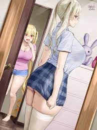 Mom Trying On Her Daughter's School Uniform - Genshin Impact Hentai