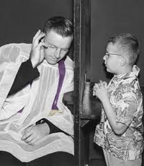 That is one of the conclusions catholics believe that within the confessional the penitent is talking to god, with the priest serving as an intermediary. How To Go To Confession