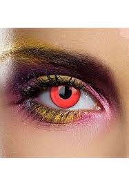 Black And Red Colored Contacts Coloured Contact Lenses Red Eye Contacts One Day Pair Other Eye Accessories At Escapade Coloured Contact Lenses Colored Contacts Contact Lenses