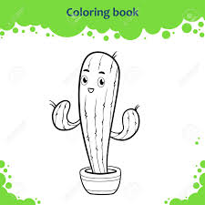 Lindas imágenes de winnie the pooh para colorear, para imprimir gratis. Pagina De Libro Para Colorear Para Ninos Colorea El Lindo Cactus De Dibujos Animados Ilustraciones Vectoriales Clip Art Vectorizado Libre De Derechos Image 94522103