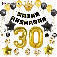 Festeggia in grande i tuoi 60 anni di matrimonio! 30 Decorazioni Della Festa Di Compleanno Per Adulti 30 40 50 60 Anni Di Decorazione Di Buon Compleanno Banner Numero Palloncino Globos 50 Anniversario Di Matrimonio Supplies Party Supplies Wedding Aliexpress