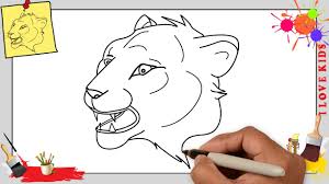 Lowe Zeichnen 5 Schritt Fur Schritt Fur Anfanger Kinder Zeichnen Lernen Youtube