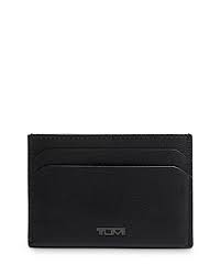 Tumi brand wallet slim single billfold mens case black leather textured new $125. Tumi Men S Designer Card Holders Card Cases Bloomingdale S