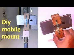 How To Make Mobile Mount For Tripod By Mr Nabindar Youtube Mobile Mount Diy Tripod Cell Phone Holder