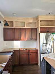 They mention all of the practical issues, ceilings not being square and ending up with awkward looking lines etc. Building Cabinets Up To The Ceiling Kitchen Cabinets To Ceiling Building Kitchen Cabinets New Kitchen Cabinets