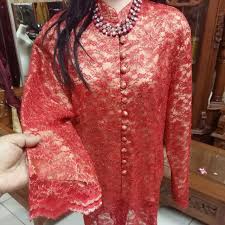Maybe you would like to learn more about one of these? Kebaya Muslim Cantik Gold Kombinasi Brokat Merah Benang Gold Fesyen Wanita Pakaian Wanita Di Carousell