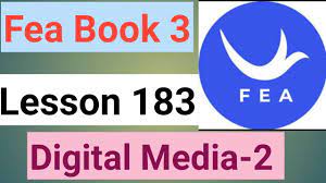 fea book 3 lesson 183 (Digital Media-2) - YouTube