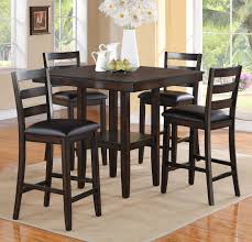 Tahoe 5 Piece Counter Height Table And Chairs Set By Crown Mark At Wilcox Furniture Solid Wood Dining Set Dining Set With Bench Counter Height Dining Sets