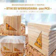 Check spelling or type a new query. Macam Macam Stik Es Krim Pabrik Stik Kayu Stick Ice Cream Kerajinan Model Stik Es Krim Shopee Indonesia