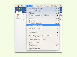 Vorlage & muster für microsoft word zum download für deine. Word Dokumente Als Vorlage Speichern Schieb De