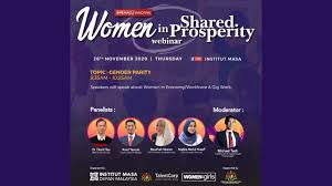 We did not find results for: Pemacu Wacana 26 Nov 2020 Women In Shared Prosperity Gender Parity Youtube