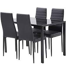 We have a distinctive kitchen collection of cookware, utensils, aprons, oven mitts and bowls. Buy Fdw Dining Table Set Dining Table Dining Room Table Set For Small Spaces Kitchen Table And Chairs For 4 Table With Chairs Home Furniture Rectangular Modern Online In Germany B083zs9z9z