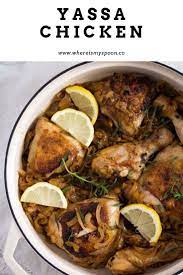 Yassa Chicken African Chicken Stew Recipe African Chicken Stew Recipe Stew Chicken Recipe African Food