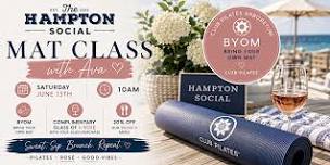 Sweat, Sip & Brunch | Mat Pilates with Ava