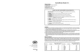 Hydrominder Model 511 Manualzz Com