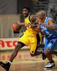 Euro sports fans are insane, but they are ti too far when they start throwing hands over a damn sports game. Aris Thessaloniki Vs Hapoel Gilboa Galil Game