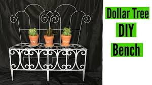 Diy Dollar Tree Decorative Porch Bench Home And Garden Decor Diy Tree Decor Diy Dollar Tree Decor Dollar Tree Diy Crafts