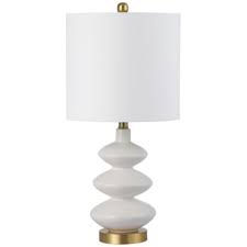 Lasalle White Ceramic Table Lamp 42f43 Lamps Plus Ceramic Table Lamps Table Lamp Lamp