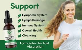 Lymphatic Drainage Drops for Bloat Relief and De-Puff Detox Cleanse