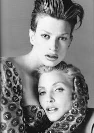 Versace "Two Tall Women" by Richard Avedon
