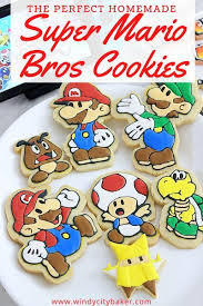 Super Mario Bros Cookie Sugar Cookies Sugar Cookie Designs Sugar Cookies Decorated