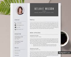 Microsoft word resume (cv) templates are easy to work with. Modern Cv Template For Microsoft Word Professional Curriculum Vitae Template 1 2 3 Page Resume Template Simple And Creative Resume Template Design Teacher Resume Editable Resume Instant Download Thedigitalcv Com