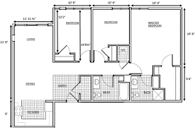 Gile Hill Affordable Rentals 3 Bedroom Floorplan Simple Floor Plans House Floor Plans Floor Plans