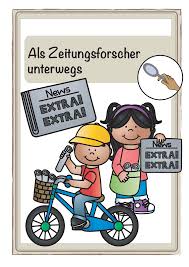 Zeitung In Der Grundschule Unterwegs Als Zeitungsforscher In 2020 Grundschule Unterrichtsmaterial Forscher