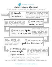 Use This Flowchart To Help Your Students Write Authentic Artist Statements The Art Of Education University Art Rubric Art Analysis Art Classroom
