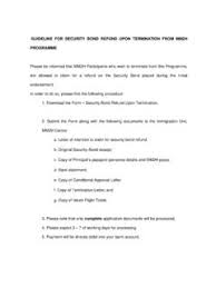 Your start date may be delayed if opm needs to contact you for more information. Guideline For Security Bond Refund Upon Guideline For Security Bond Refund Upon Pdf Pdf4pro