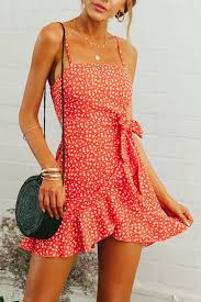 Spaghetti Strap Backless Belt Floral Printed Sleeveless Casual Dresses Fashion Beautiful Summer Dresses Cute Casual Outfits