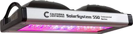 Amazon Com California Lightworks Solar System 550 Led Grow Light Fixture 400 Watts Programmable Spectrum Led Commercial Lighting System Veg Bloom Patio Lawn Garden