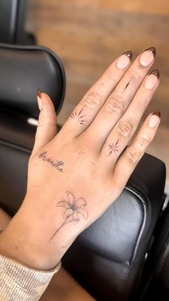 (All hand tattoos shown done by me except the “breathe”script) , THINGS TO KNOW BEFORE GETTING A HAND TATTOO:, Hand tattoos are not cheap just because they’re small — and if they are, that’s a 🚩, When ...