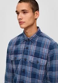 Regular fit: cotton shirt