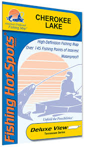 Cherokee Lake Fishing Map