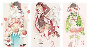 月 １月 ２月など を擬人化するというテーマの創作です this is the collection of my works that theme is quot personify months nhật ky nghệ thuật nghệ thuật